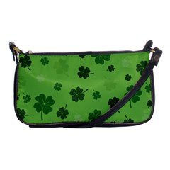 St Patricks Day Shoulder Clutch Bag by Valentinaart