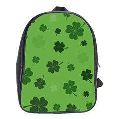 St Patricks Day School Bag (xl) by Valentinaart