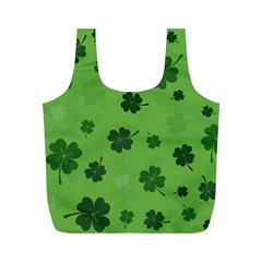 St Patricks Day Full Print Recycle Bag (m) by Valentinaart