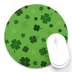 St Patricks Day Round Mousepads by Valentinaart