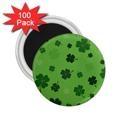 St Patricks Day 2 25  Magnets (100 Pack)  by Valentinaart