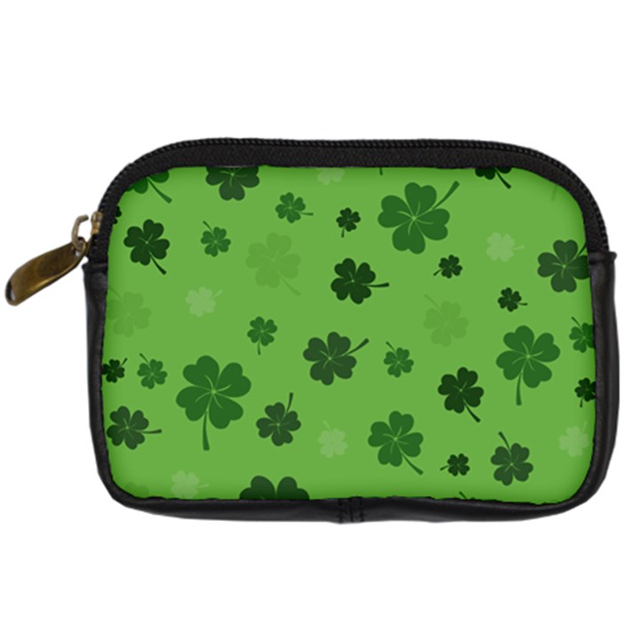 St patricks day Digital Camera Leather Case