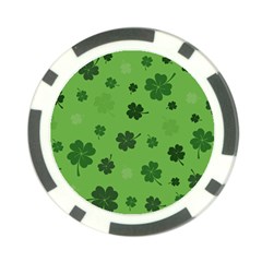 St Patricks Day Poker Chip Card Guard (10 Pack) by Valentinaart