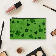 St Patricks Day Cosmetic Bag (small) by Valentinaart