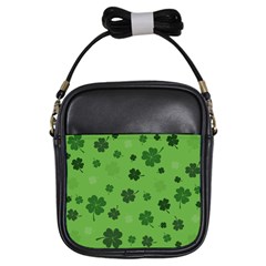 St Patricks Day Girls Sling Bag by Valentinaart