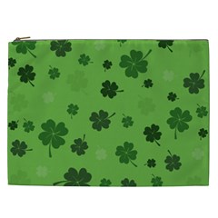 St Patricks Day Cosmetic Bag (xxl) by Valentinaart