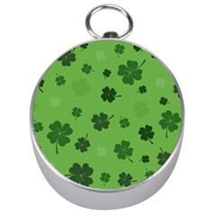 St Patricks Day Silver Compasses by Valentinaart