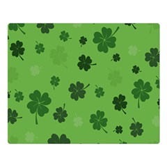 St Patricks Day Double Sided Flano Blanket (large)  by Valentinaart