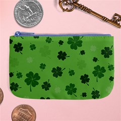 St Patricks Day Large Coin Purse by Valentinaart