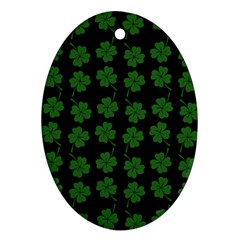 St Patricks Day Ornament (oval) by Valentinaart