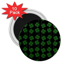 St Patricks Day 2 25  Magnets (10 Pack)  by Valentinaart