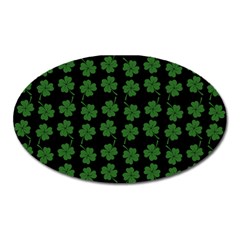 St Patricks Day Oval Magnet by Valentinaart