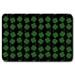 St Patricks Day Large Doormat  by Valentinaart