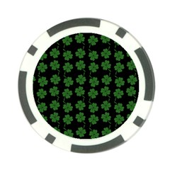 St Patricks Day Poker Chip Card Guard (10 Pack) by Valentinaart