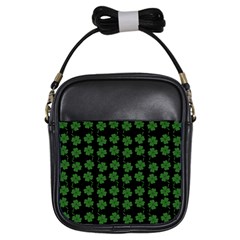 St Patricks Day Girls Sling Bag by Valentinaart