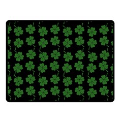 St Patricks Day Fleece Blanket (small) by Valentinaart