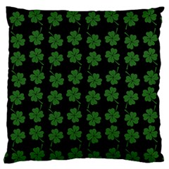 St Patricks Day Large Flano Cushion Case (one Side) by Valentinaart