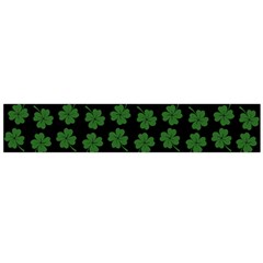 St Patricks Day Large Flano Scarf  by Valentinaart