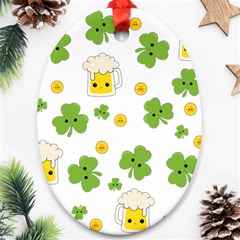 St Patricks Day Ornament (oval)