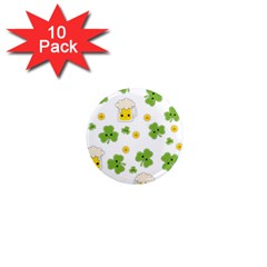 St Patricks Day 1  Mini Magnet (10 Pack)  by Valentinaart