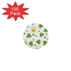 St Patricks Day 1  Mini Buttons (100 Pack)  by Valentinaart