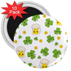 St Patricks Day 3  Magnets (10 Pack) 