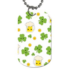 St Patricks Day Dog Tag (two Sides) by Valentinaart