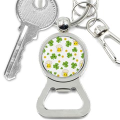 St Patricks Day Bottle Opener Key Chain by Valentinaart