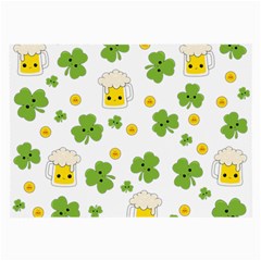 St Patricks Day Large Glasses Cloth (2 Sides)