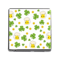 St Patricks Day Memory Card Reader (square 5 Slot) by Valentinaart