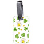 St patricks day Luggage Tag (two sides) Back