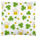 St patricks day Large Flano Cushion Case (Two Sides) Front