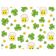 St Patricks Day Double Sided Flano Blanket (medium) 