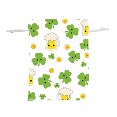 St Patricks Day Lightweight Drawstring Pouch (s) by Valentinaart