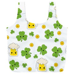 St Patricks Day Full Print Recycle Bag (xxl) by Valentinaart