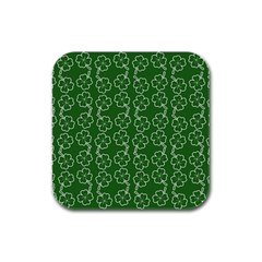 St Patricks Day Rubber Square Coaster (4 Pack) 