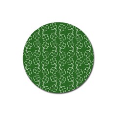 St Patricks Day Magnet 3  (round) by Valentinaart