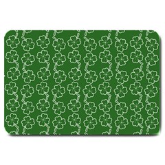 St Patricks Day Large Doormat  by Valentinaart