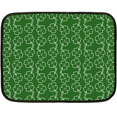 St Patricks Day Double Sided Fleece Blanket (mini)  by Valentinaart