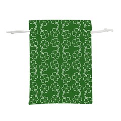 St Patricks Day Lightweight Drawstring Pouch (l) by Valentinaart