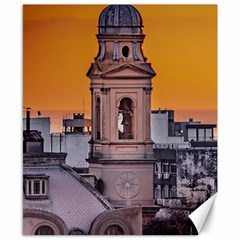 Ciudad Vieja Neighborhood Aerial View, Montevideo   Uruguay Canvas 8  X 10  by dflcprintsclothing