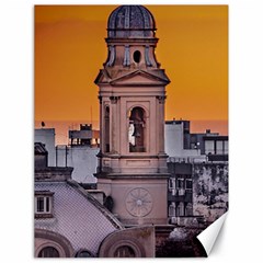 Ciudad Vieja Neighborhood Aerial View, Montevideo   Uruguay Canvas 18  X 24  by dflcprintsclothing