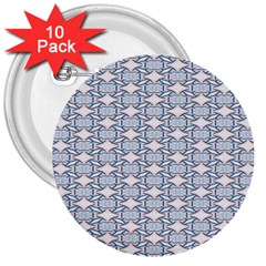 Digital Stars 3  Buttons (10 Pack)  by Sparkle