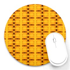 Digital Illusion Round Mousepads by Sparkle