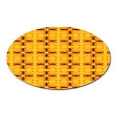 Digital Illusion Oval Magnet by Sparkle