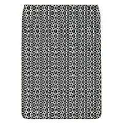 Black And White Triangles Removable Flap Cover (l) by Sparkle