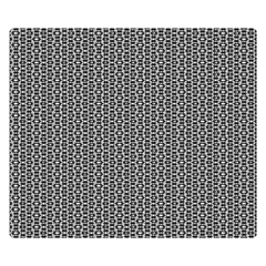 Black And White Triangles Double Sided Flano Blanket (small)  by Sparkle