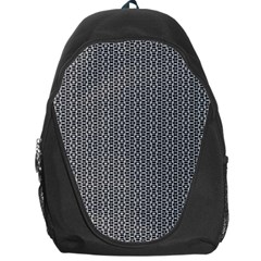 Black And White Triangles Backpack Bag by Sparkle