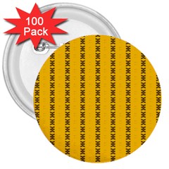 Digital Stars 3  Buttons (100 Pack)  by Sparkle