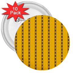 Digital Stars 3  Buttons (10 Pack)  by Sparkle